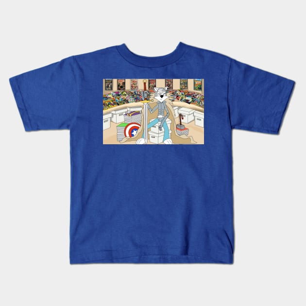 Comic Market Watch 2020 Kids T-Shirt by studiomogura